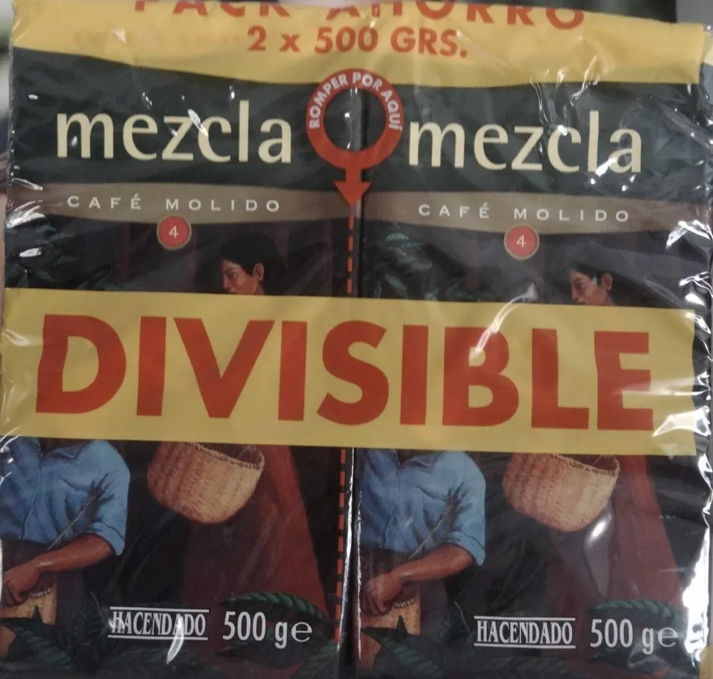 Café molido mezcla
