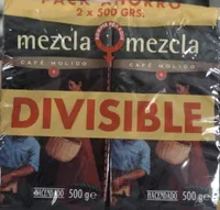 Café molido mezcla