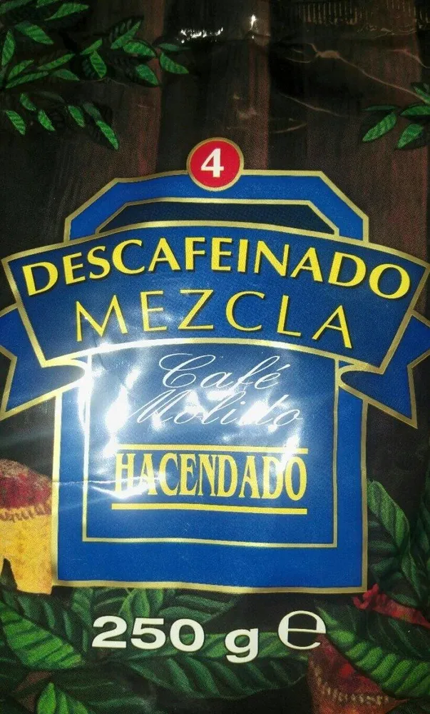 Café Molido Descafeinado Mezcla