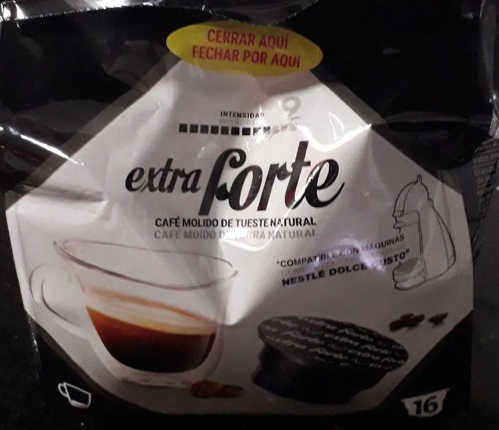 Cafe capsulas extra forte