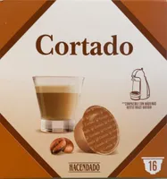 Capsulas de café cortado