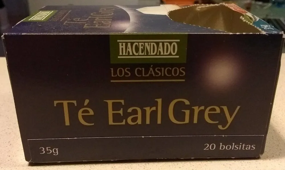 Té earl grey