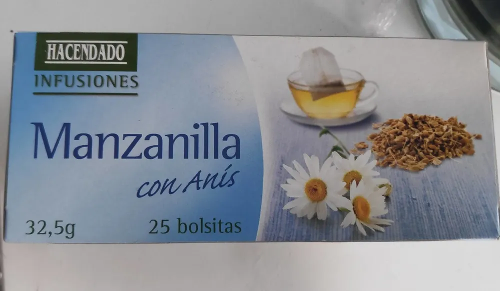 Manzanilla con anís