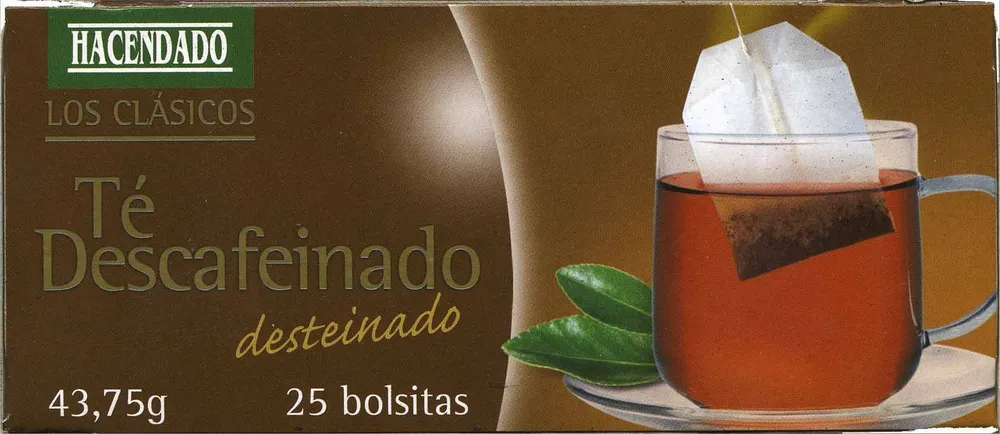 Te descafeinado