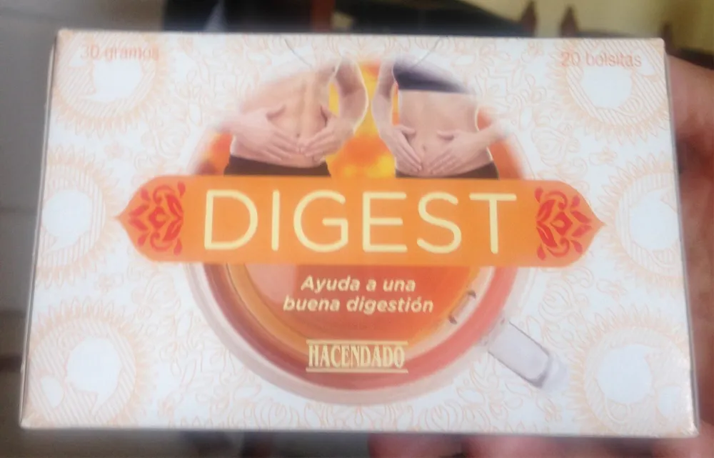 Digest. Infusión De Plantas Aromatizada.