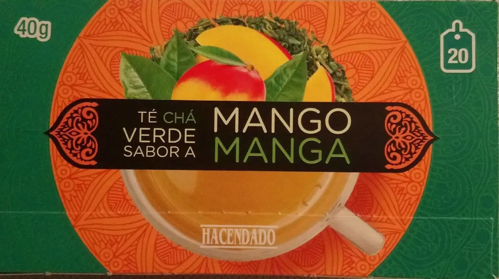 Té verde sabor a mango