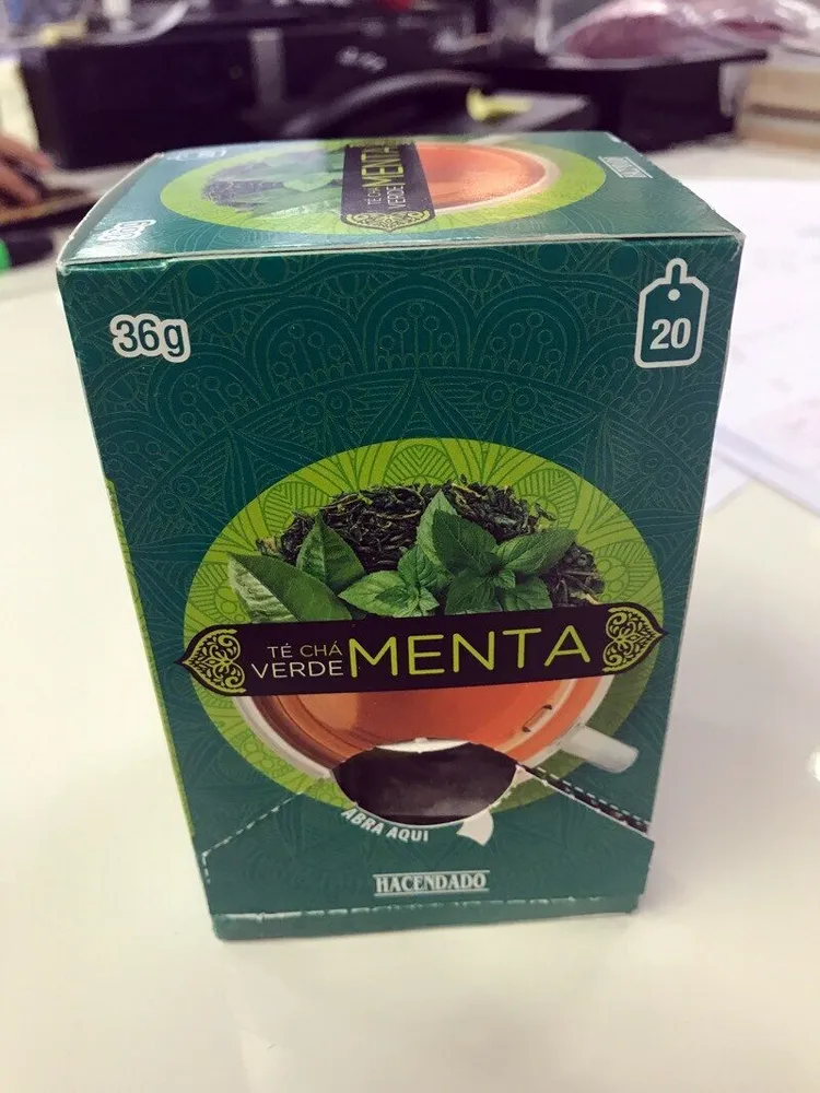 Té verde menta