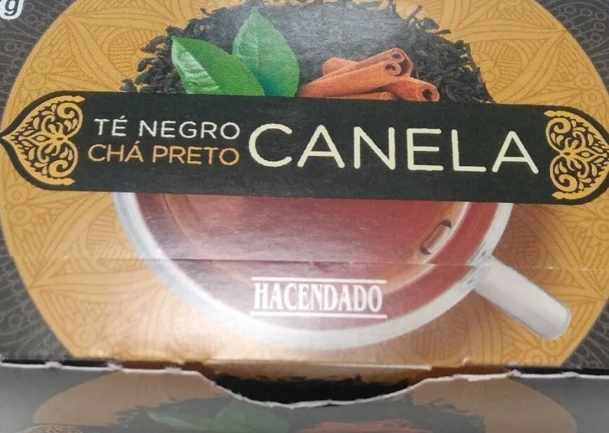 Té negro con canela