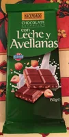 Chocolate con leche y avellanas