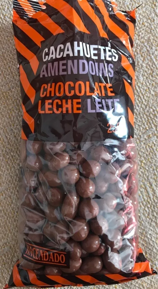 Cacahuetes chocolate leche
