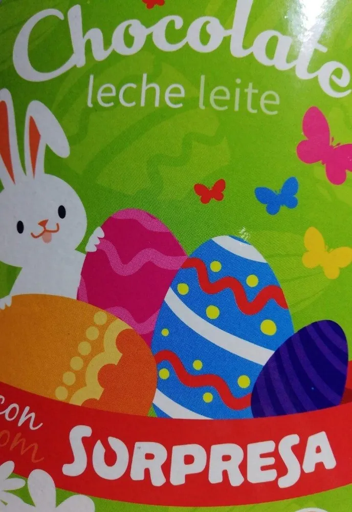 Huevo de chocolate con sorpresa