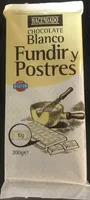 Chocolate blanco fundir y postres