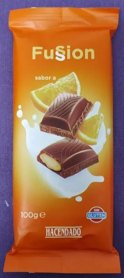 Fussion, chocolate sabor a naranja