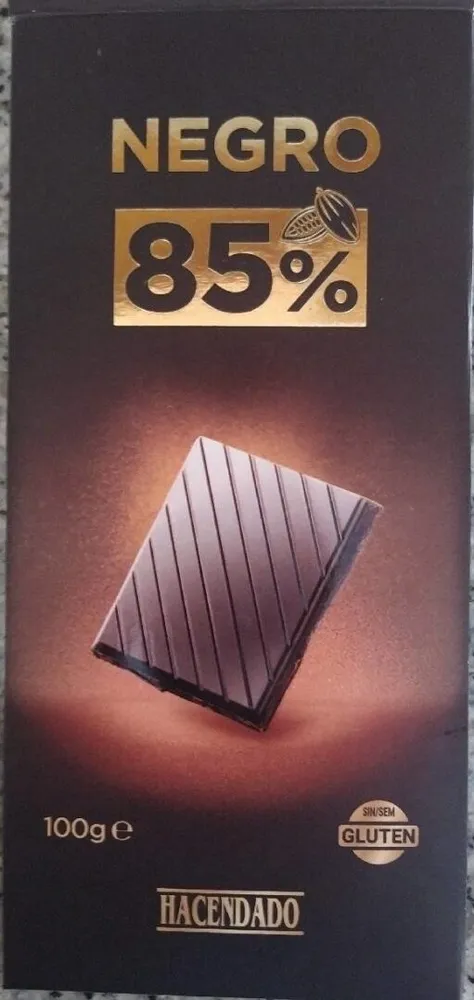 Chocolate negro 85% cacao