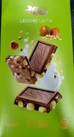 Chocolate con leche y avellanas