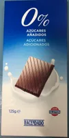 Chocolate 0% azúcares añadidos