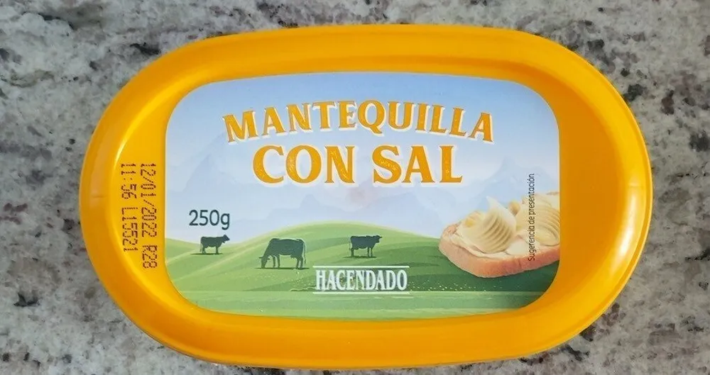 Mantequilla con sal