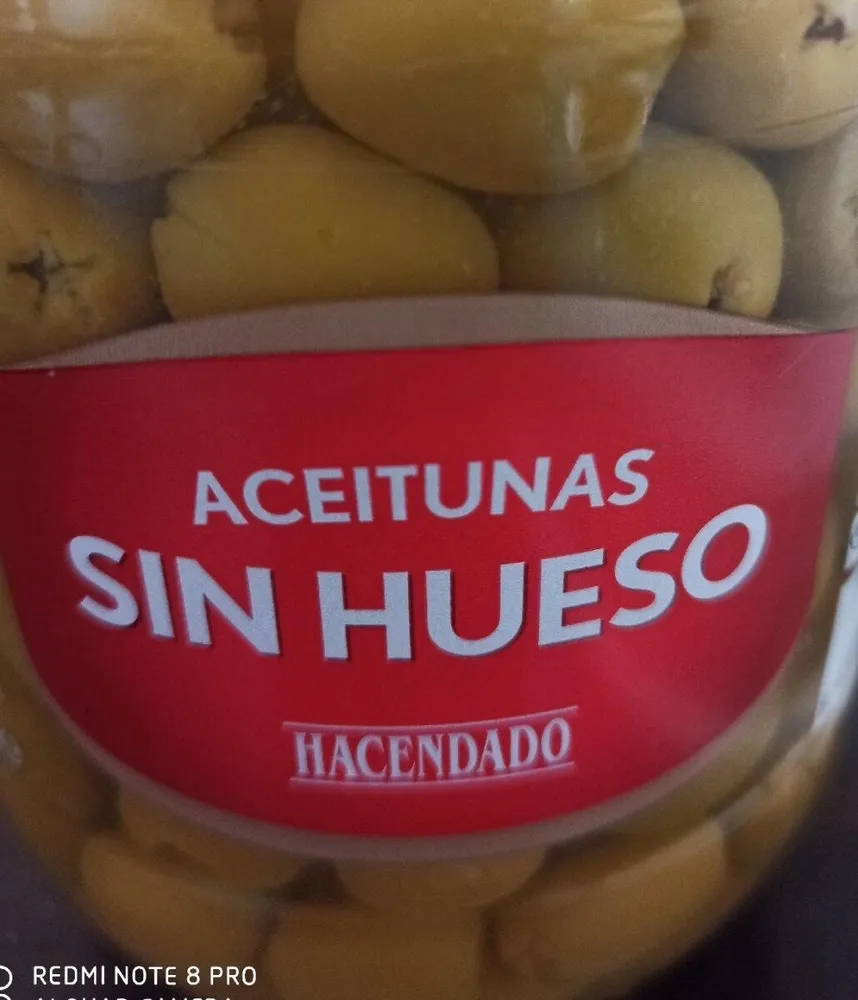 Aceitunas sin hueso