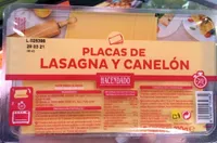 Placas de lasagna y canelón