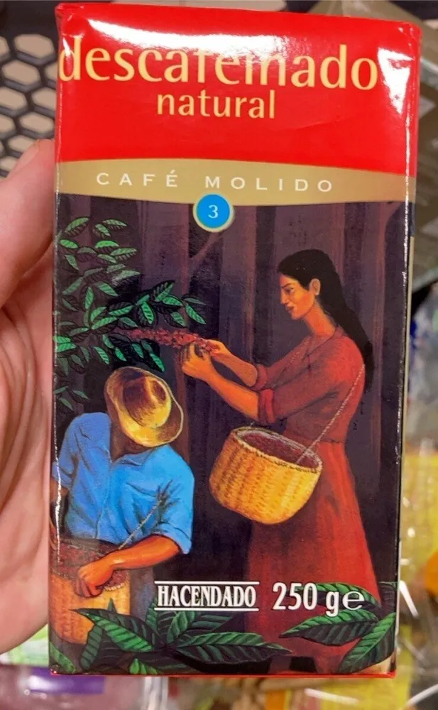 Café molido descafeinado