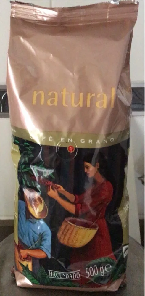 Café en grano natural