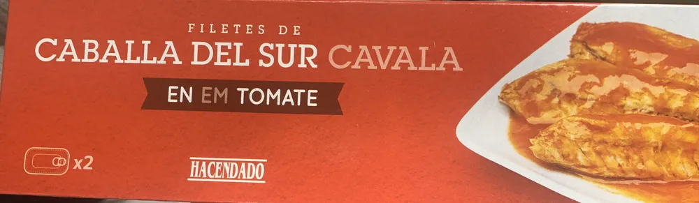 Filetes de Caballa del Sur en Tomate