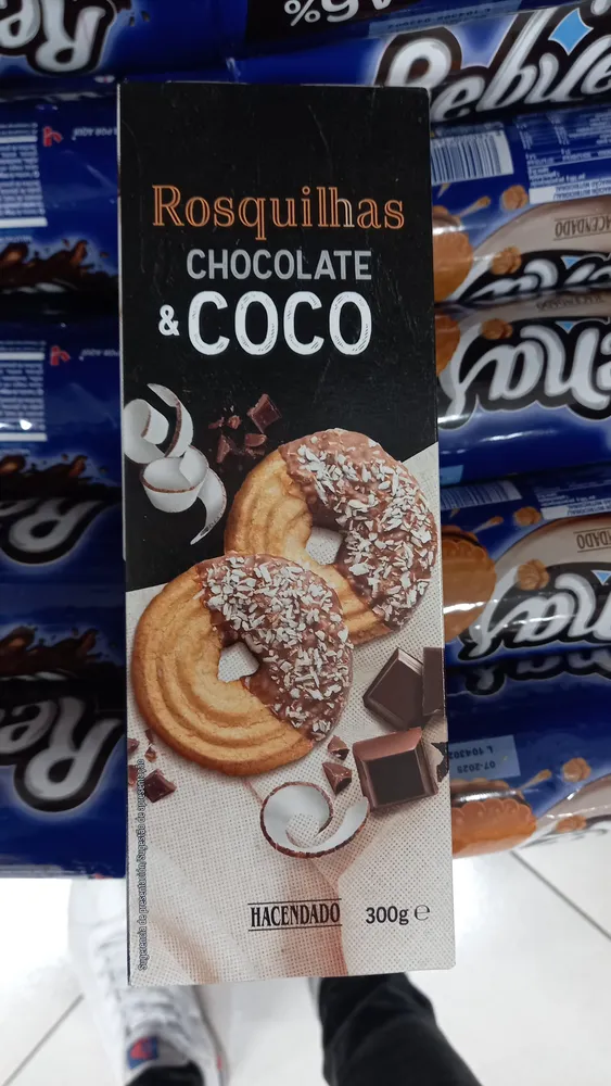 Rosquillas chocolate y coco
