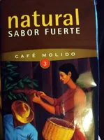 Café molido natural sabor fuerte