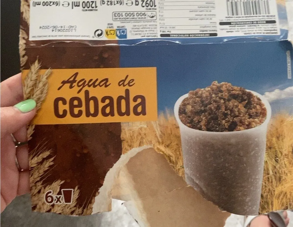Agua de cebada