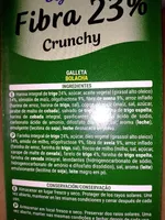 Digestive Fibra 23% crunchy