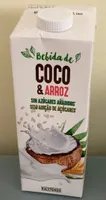 Bebida de arroz y coco