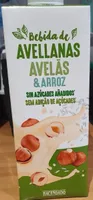 Bebida de avellanas y arroz