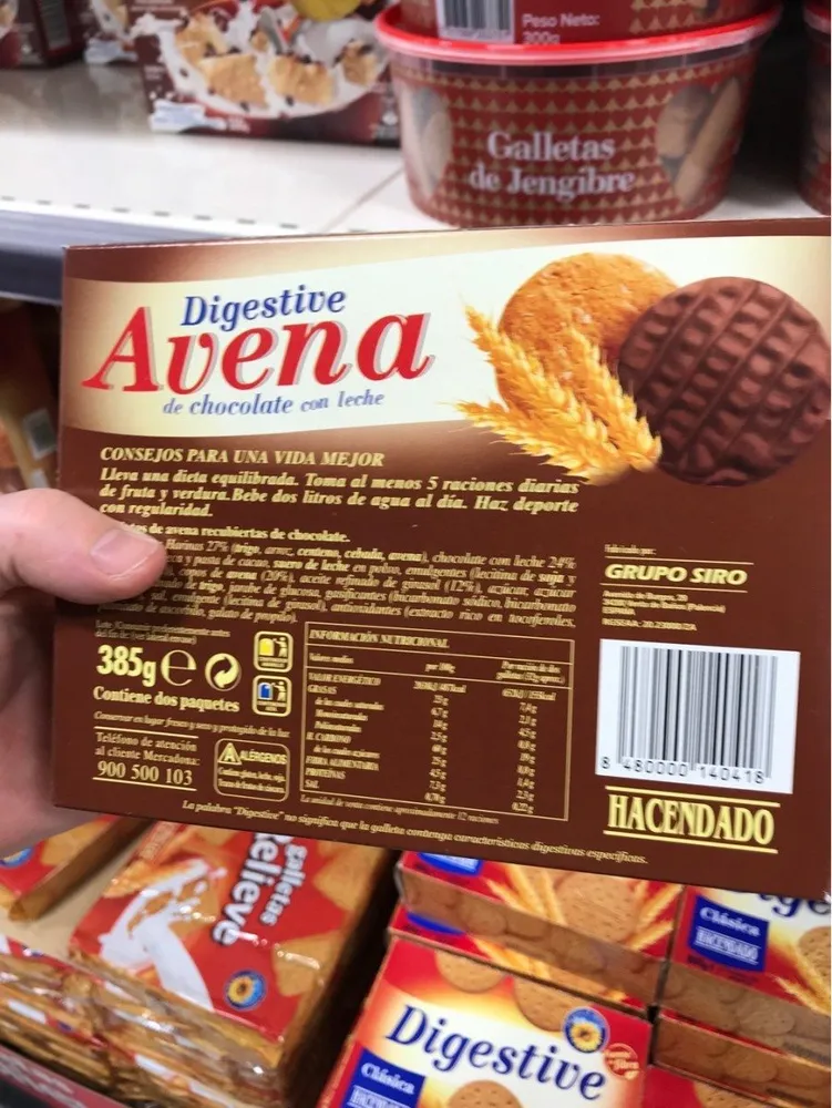 Avena digestive