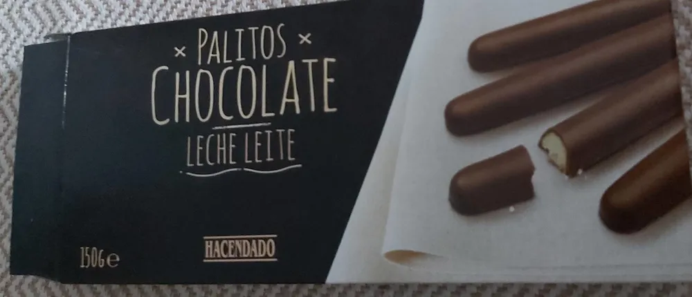 Palitos chocolate con leche