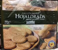 Galleta maría hojaldrada