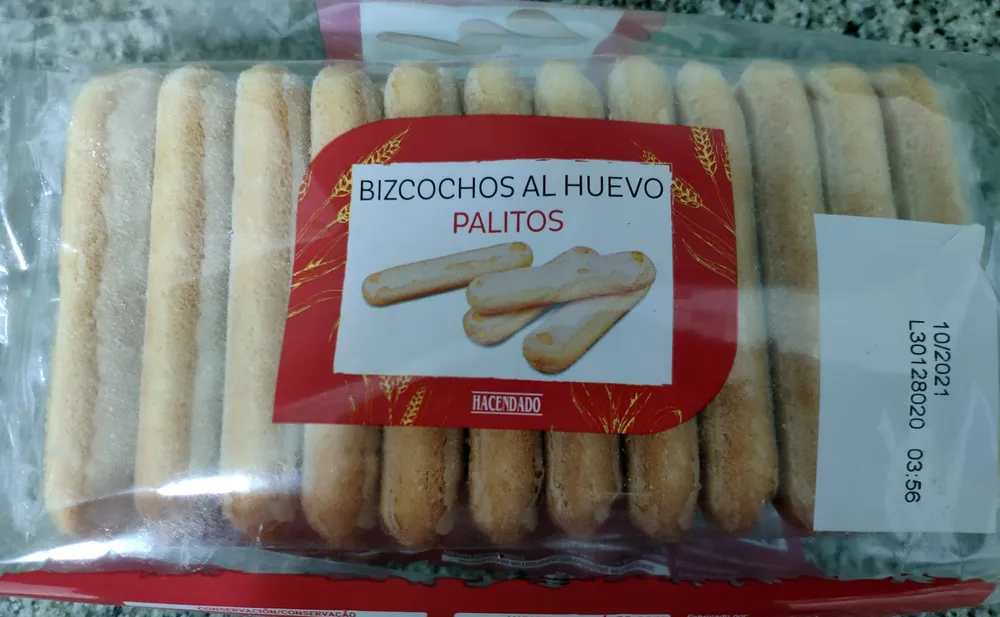 Bizcochos al huevo