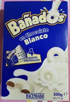 Bañados en chocolate blanco