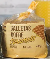 Galletas Gofre Caramelo