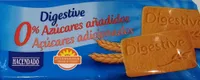 Digestive 0% azúcares añadidos