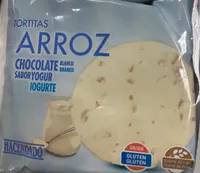 Tortitas de arroz chocolate blanco sabor yogur