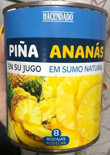 Piña en su Jugo