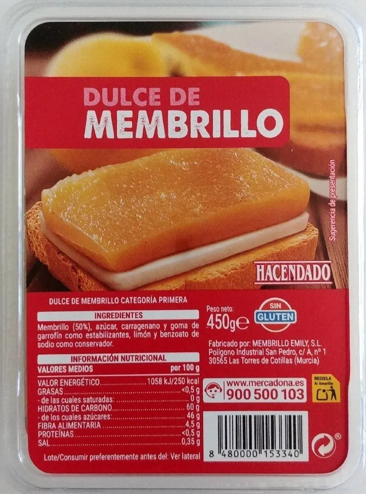 Dulce de membrillo