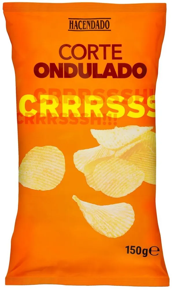 Patatas fritas corte ondulado