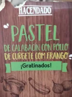 Pastel de calabacín con pollo