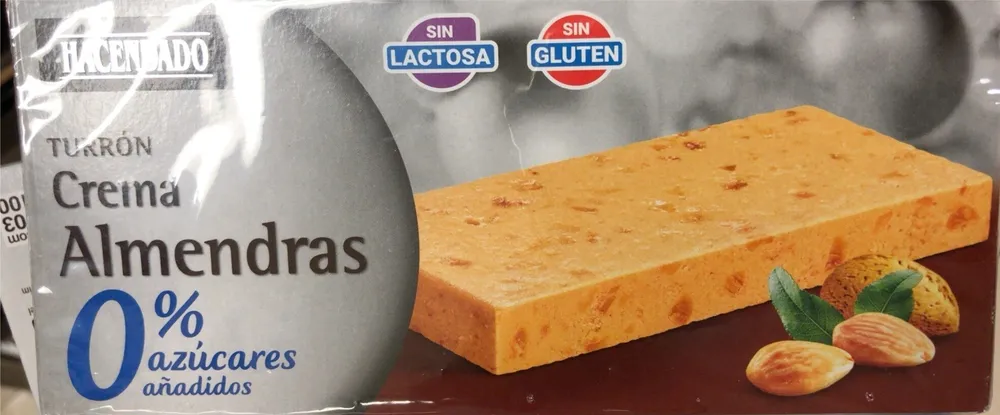 Turron Crema Almendras