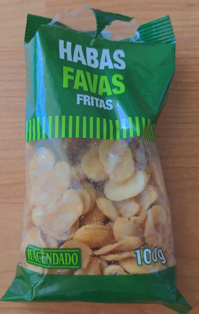 Habas fritas