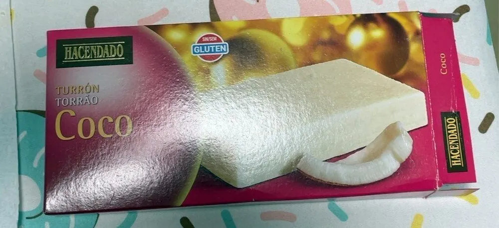 Turrón de coco