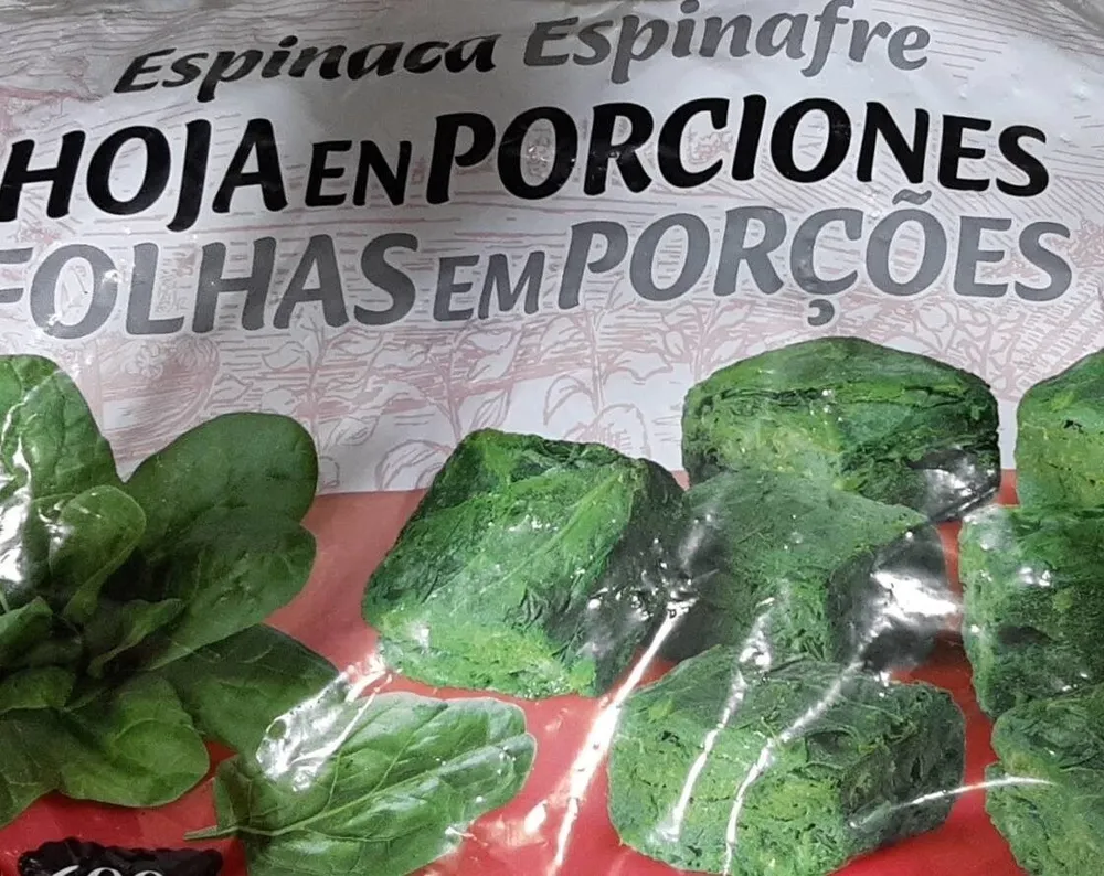 Hojas de Espinaca