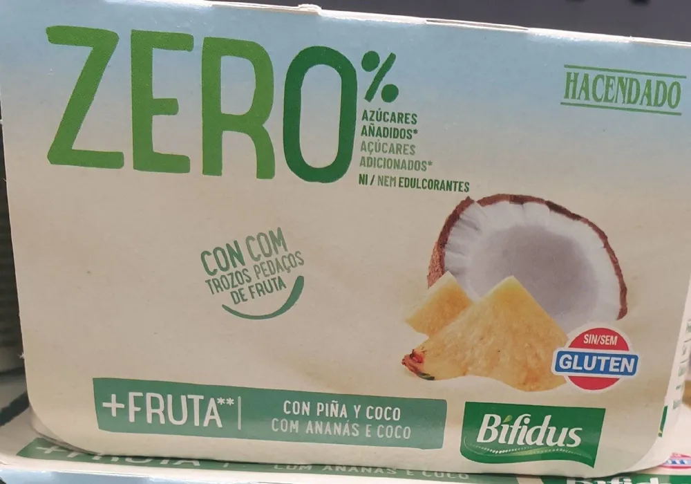 Yogur con fruta bífidus zero