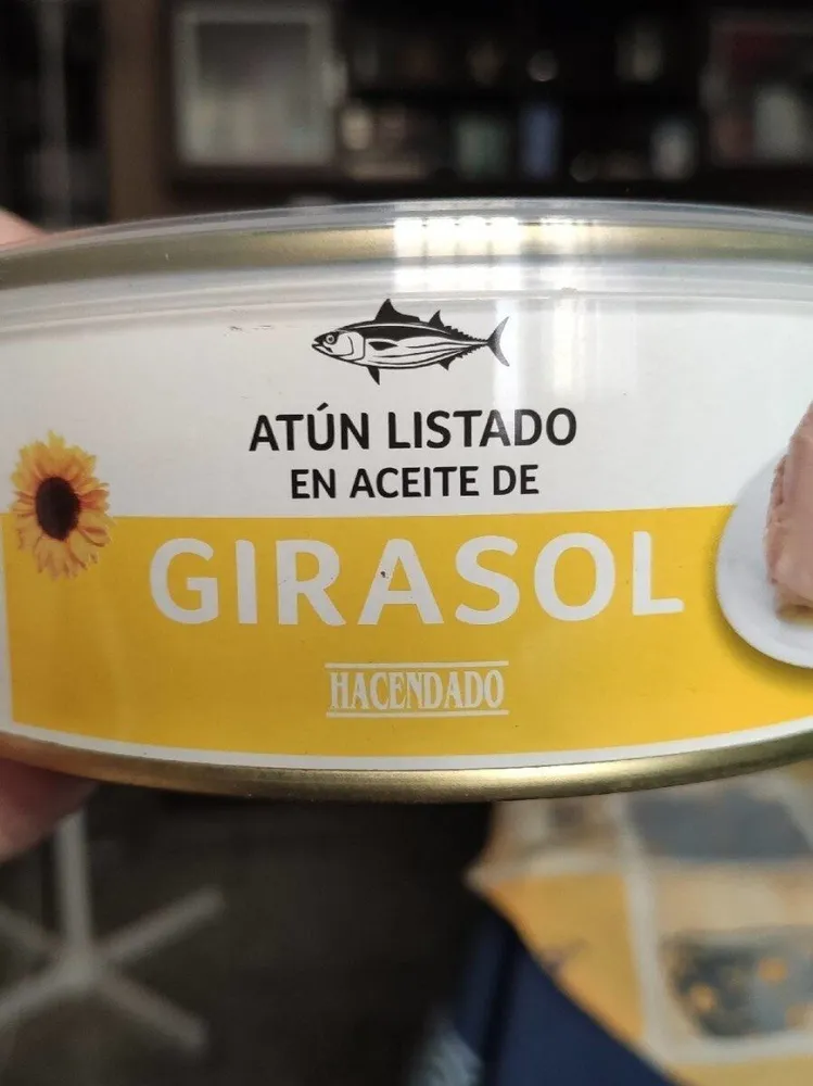 Atún listado en aceite de girasol